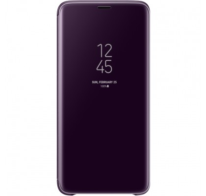 Husa Clear View Standing Cover Samsung Galaxy S9 Plus, Purple